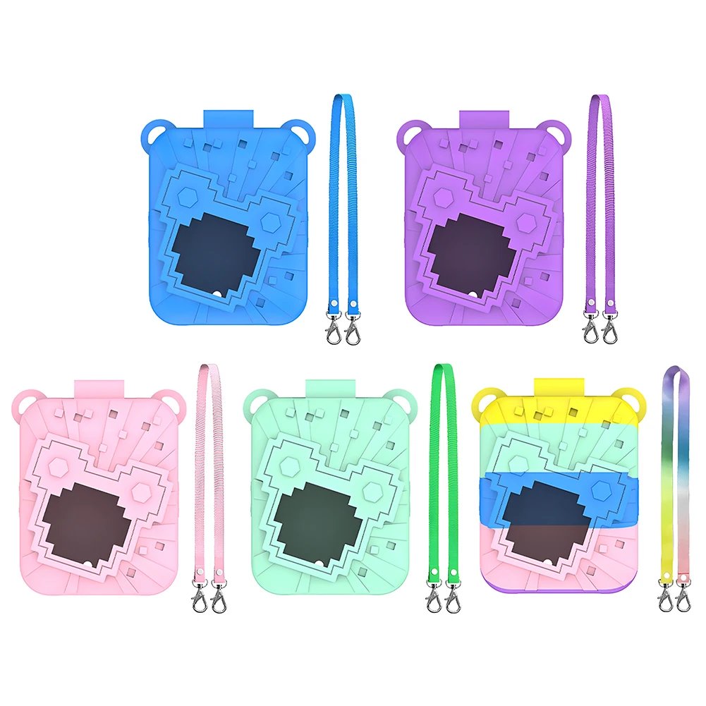 Funda Protectora de Silicona Anticaídas con Cordón para Bitzee Dis Ney, Mascota Digital Interactiva