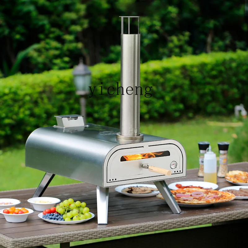 Tqh Outdoor Particle Pizza Oven Italian Pizza Oven Stainless Steel Pizza Oven