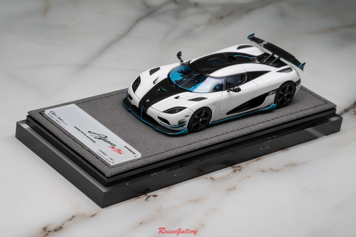 Gryning 1:43 Agera RS Simulation Limited Edition Resin Metal Static Car Model Toy Gift