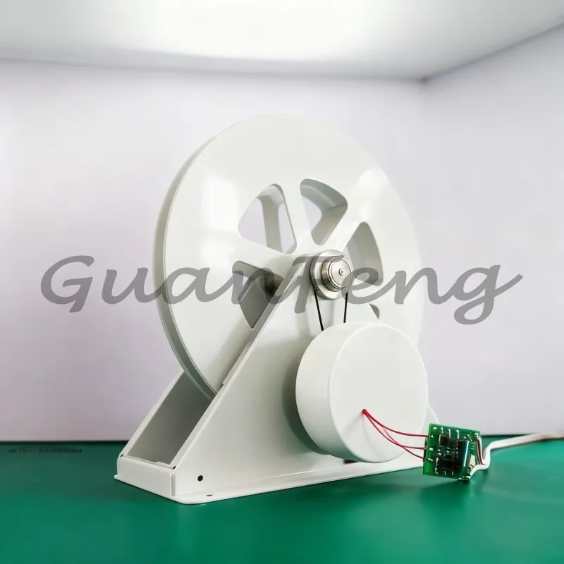 Micro Wind‑Water Dual‑Use Low‑Speed Power Generator, Decorative Generating Ornament for Outdoor Garden Rockery Pond Landscape De
