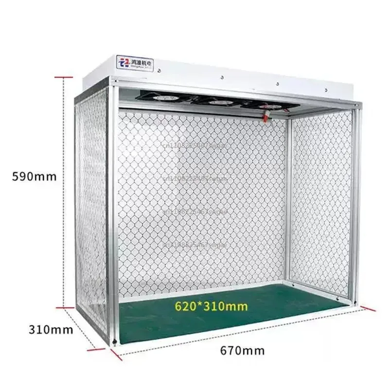 Class 100 Ultra-clean Aluminum Profile Pressure Screen Film Portable Small Mobile Phone Repair Workbench Anti-static
