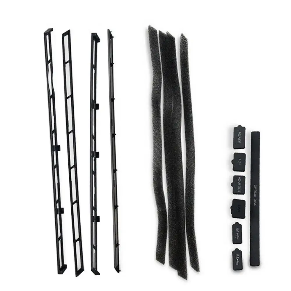 Caso à prova de poeira para Slim Gaming Console, evitar capa, Stopper Pack, Dustproof Kit, DIY, 4 Slim