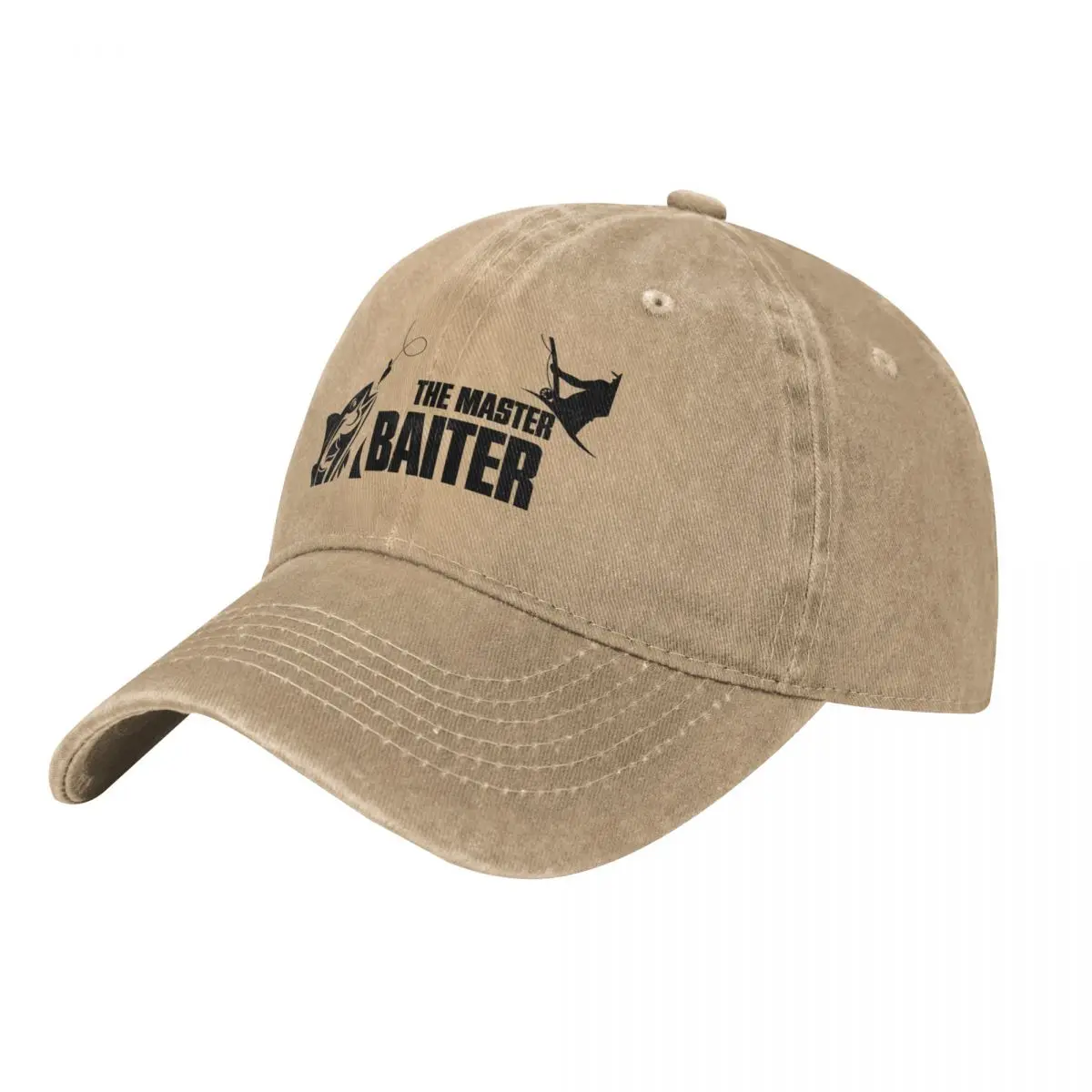 The master baiter Baseball Cap New Hat fishing hat Luxury Woman Men's