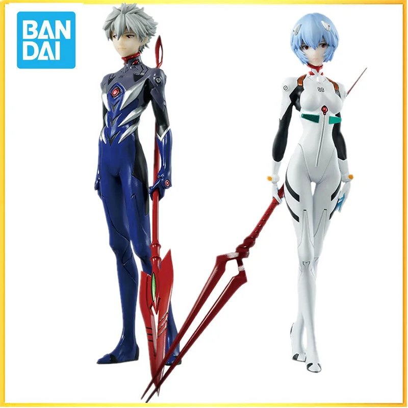 

Neon Genesis Evangelion Mark.06 D Prize Rei Ayanami Kaworu Nagisa Ichiban Kuji D BANDAI Action Anime Figure Figurals Brinquedos