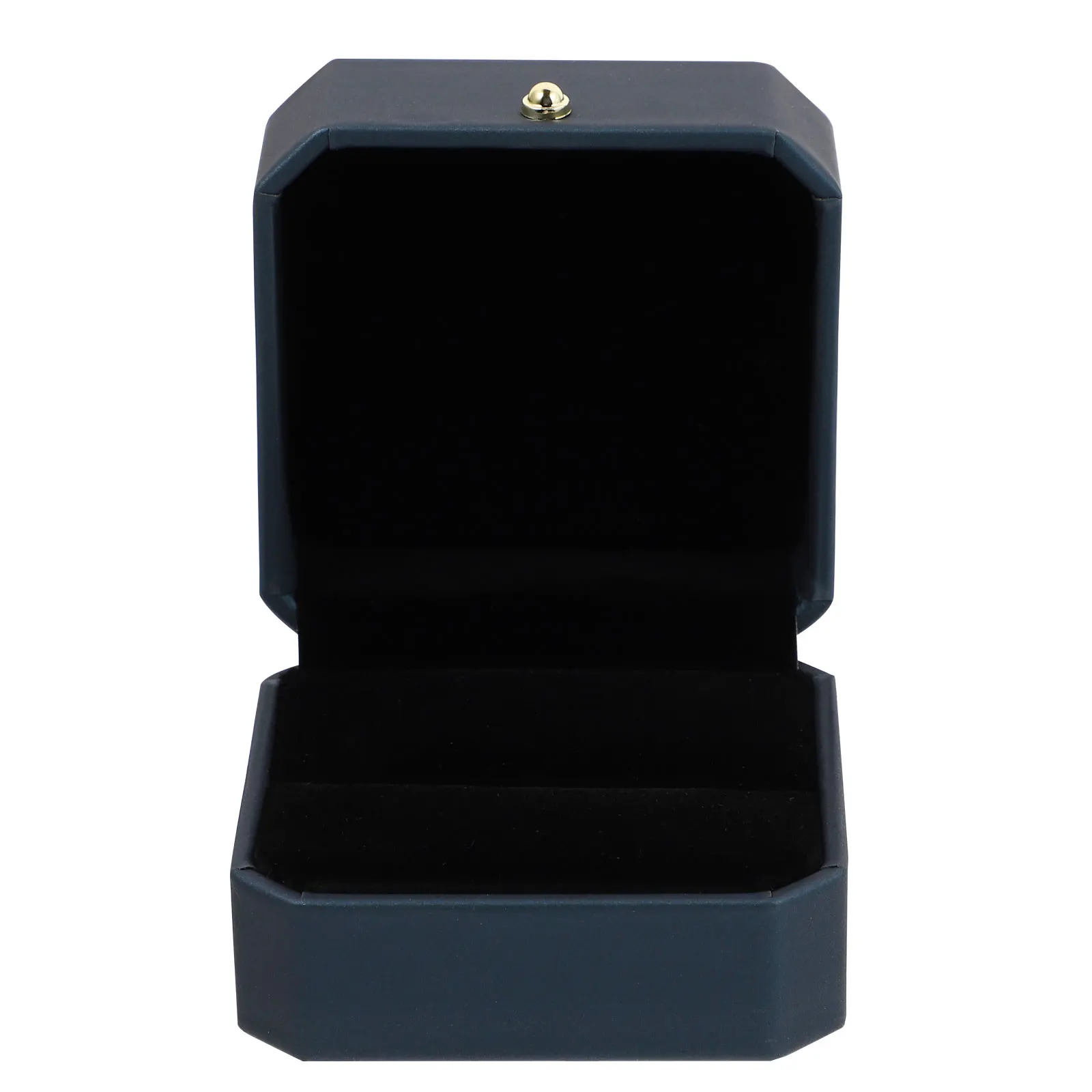 

Luxury Pu Jewelry Box Ring Storage Case With Lid Elegant Organizer Home Travel Wedding Gift Packaging Dustproof Portable Tpu