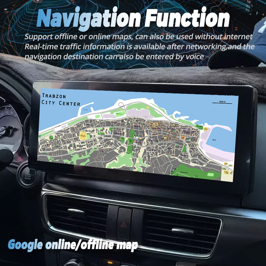 12.3Inch Android 13 Voor Mazda Cx5 CX-5 2011 -2016 Touchscreen Gps Auto Multimedia Video Speler Navi Stereo Carplay Head Unit