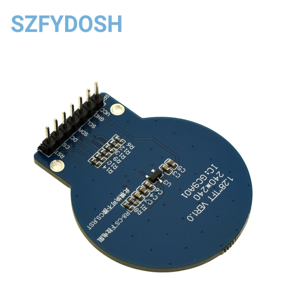 1-10pcs 1.28" Round IPS LCD 240x240 GC9A01 SPI Display for Arduino ESP32 Wearable