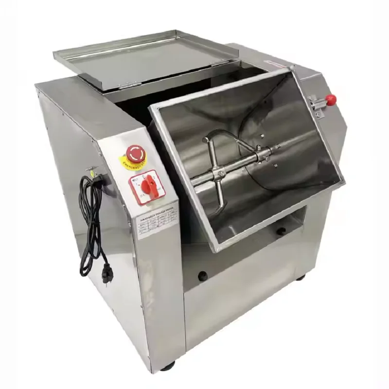 

Тестомес из нержавеющей стали, машина для смешивания муки, машина для замешивания теста 7,5 кг, 15 кг, 25 кг, 50 кг