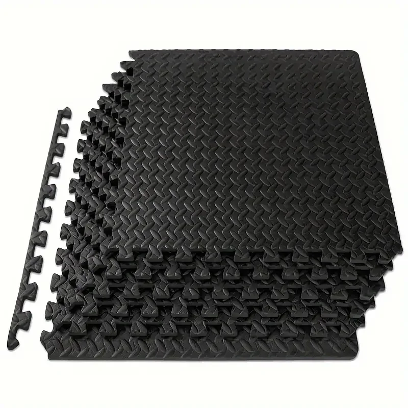 20 splicing floor mats, EVA foam fitness floor mats, suitable for home gym exercises and equipment.