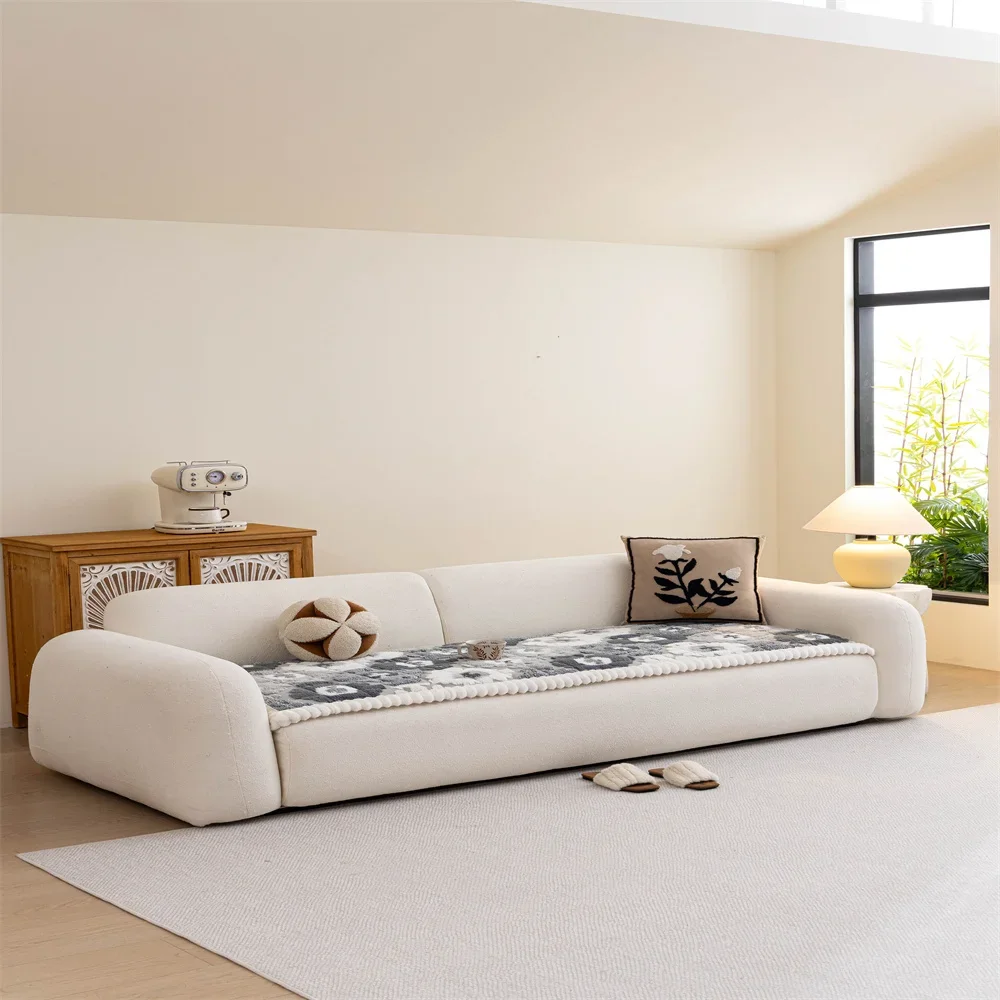 Sofa Cushion New Style Imitation Cotton and Linen All-season Anti-slip Cross-border Sofa Cover Full-cover Sofa Scarf