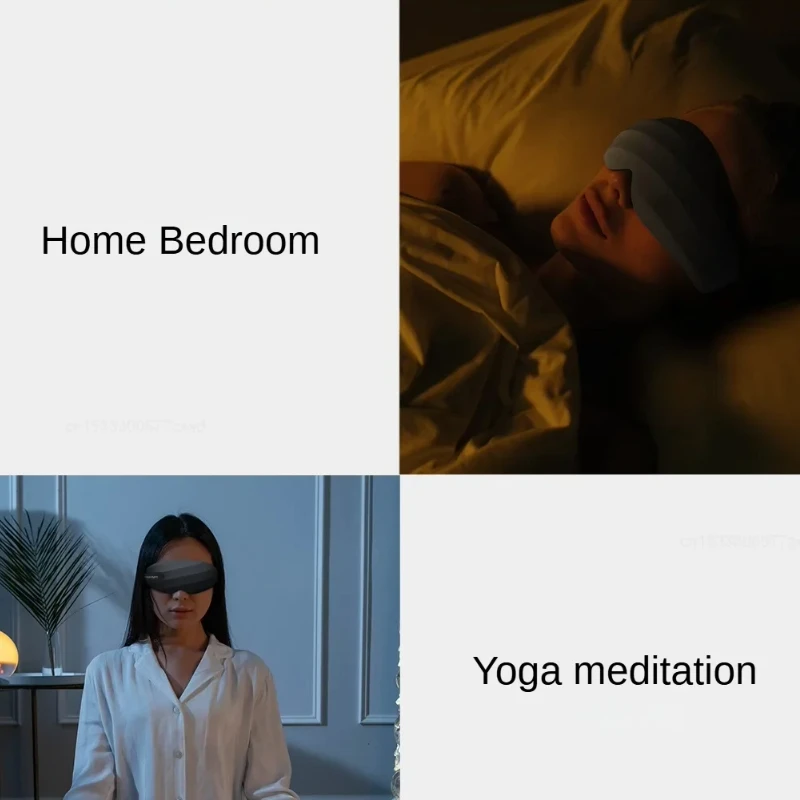 Xiaomi Dreamlight 3s máscara de ojos para dormir 3D estereoscópico portátil viaje bloque hacia fuera la luz suave acolchado ayuda de descanso