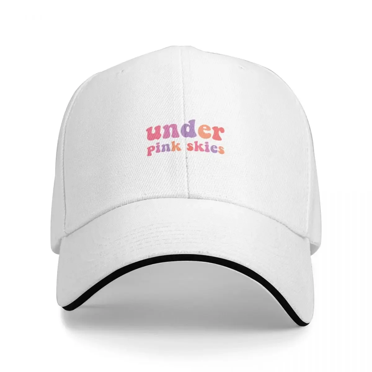 Pink Skies Baseball Cap Sunscreen Designer Hat Christmas Hat Hats For Men Women's