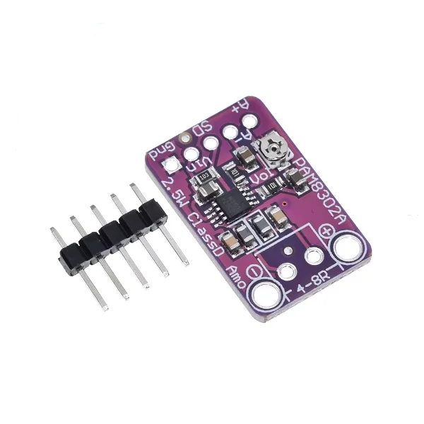 PAM8302 2.5W Single Channel Class D Audio Power Amplifier Module Development Board