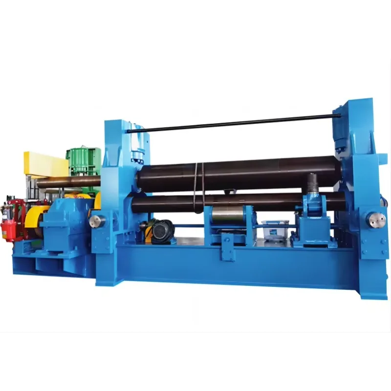 Automatic 3 Roller Hydraulic Rolling Machine/CNC Plate Sheet Bending Rolls Steel Rolling Machine,china Senior Producer
