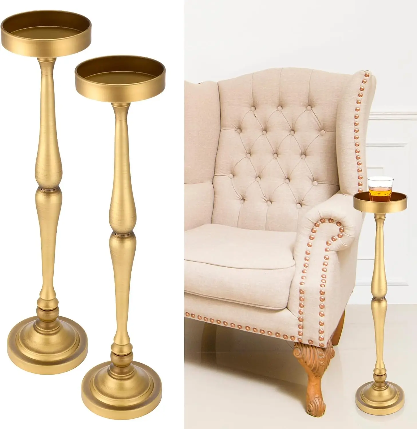 2 шт., круглая настольная подставка для напитков