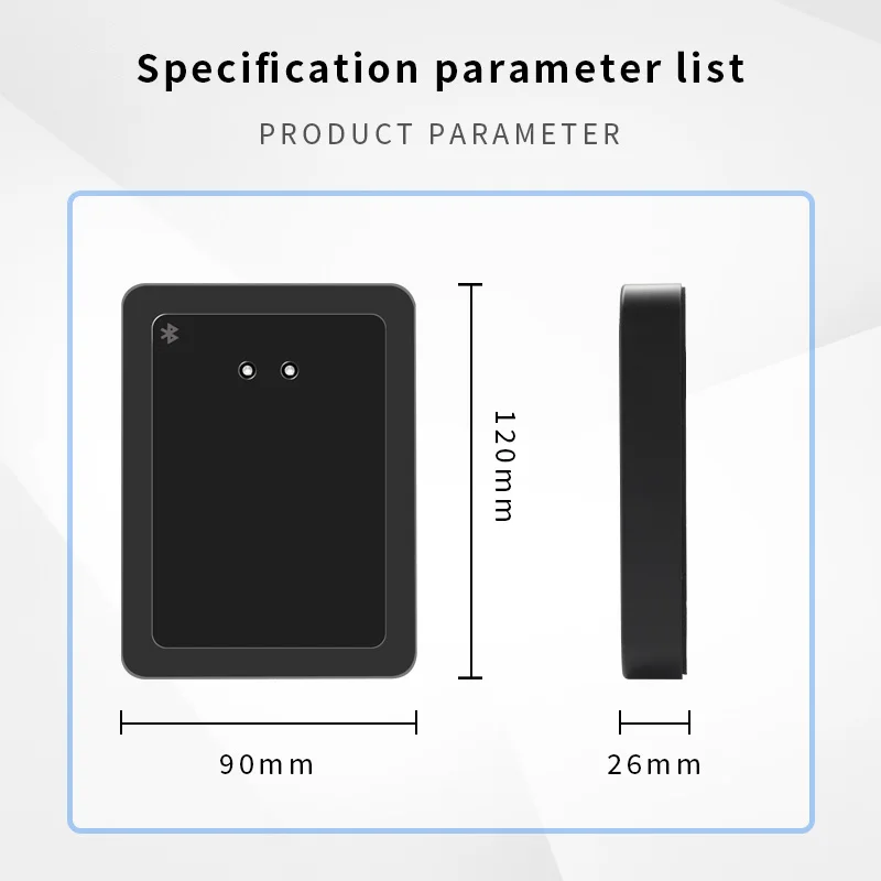 Detector de bucle de Radar inalámbrico Bluetooth para teléfono, sistema de estacionamiento de automóviles, barreras de Boom de puerta, Detector de Radar de vehículos, 79GHz