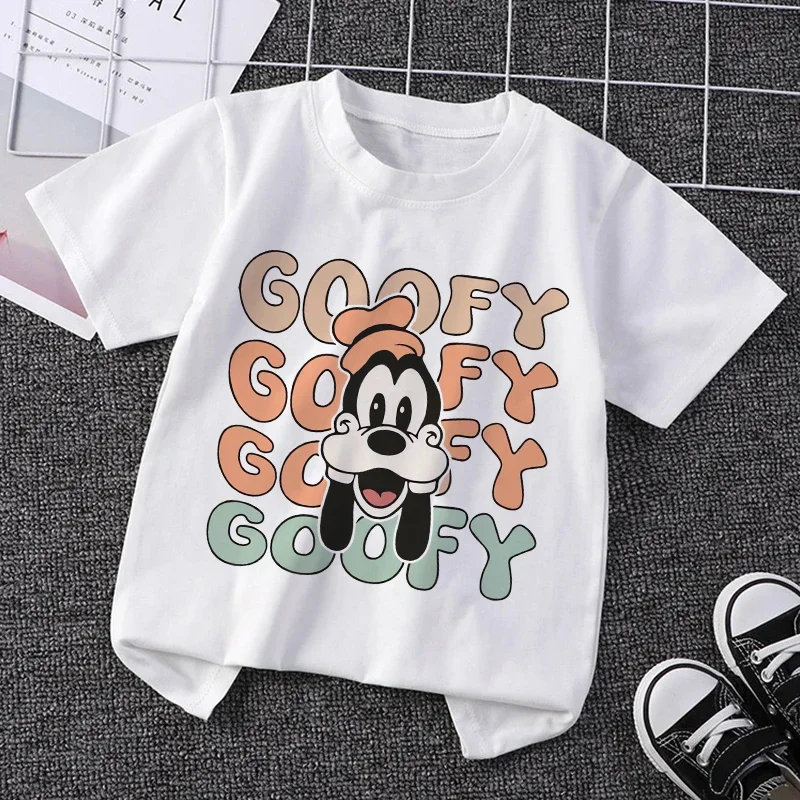 2026 MickeyMouse children's cute pattern cotton short-sleevedT-shirt,suitable for boys and girls,baby comfortable and soft top view 3