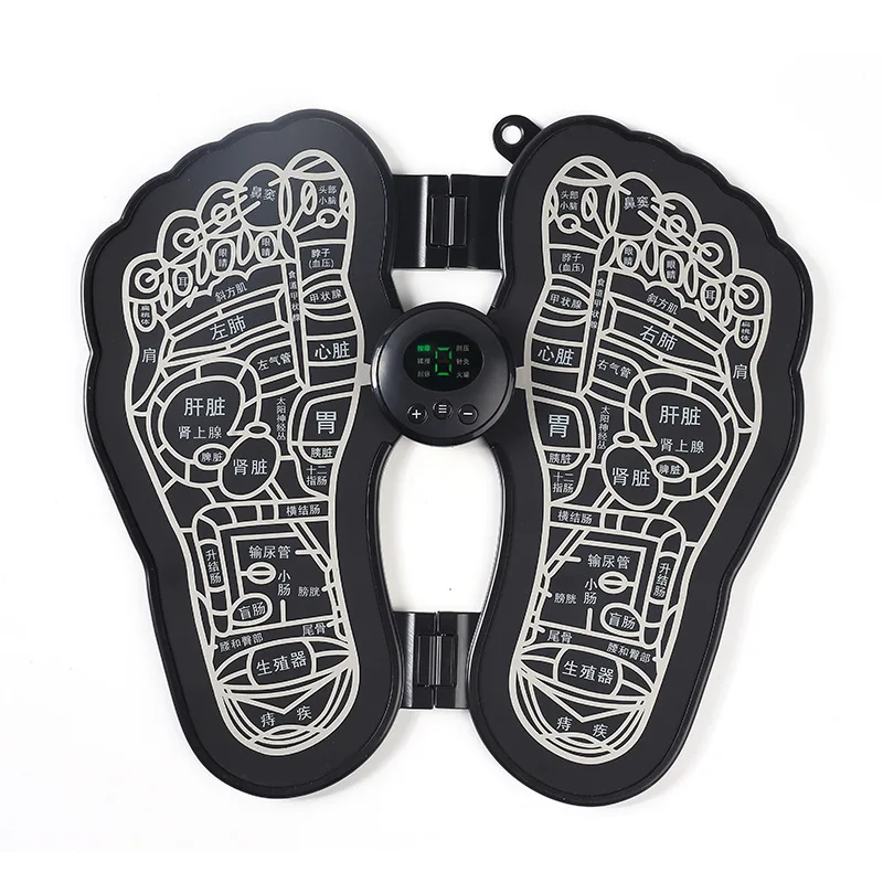 

Electric EMS Foot Massager Health Care Massageador Mat Pad Electrodos Estimulador Physiotherapy Acupuntura Portatil Stimulator