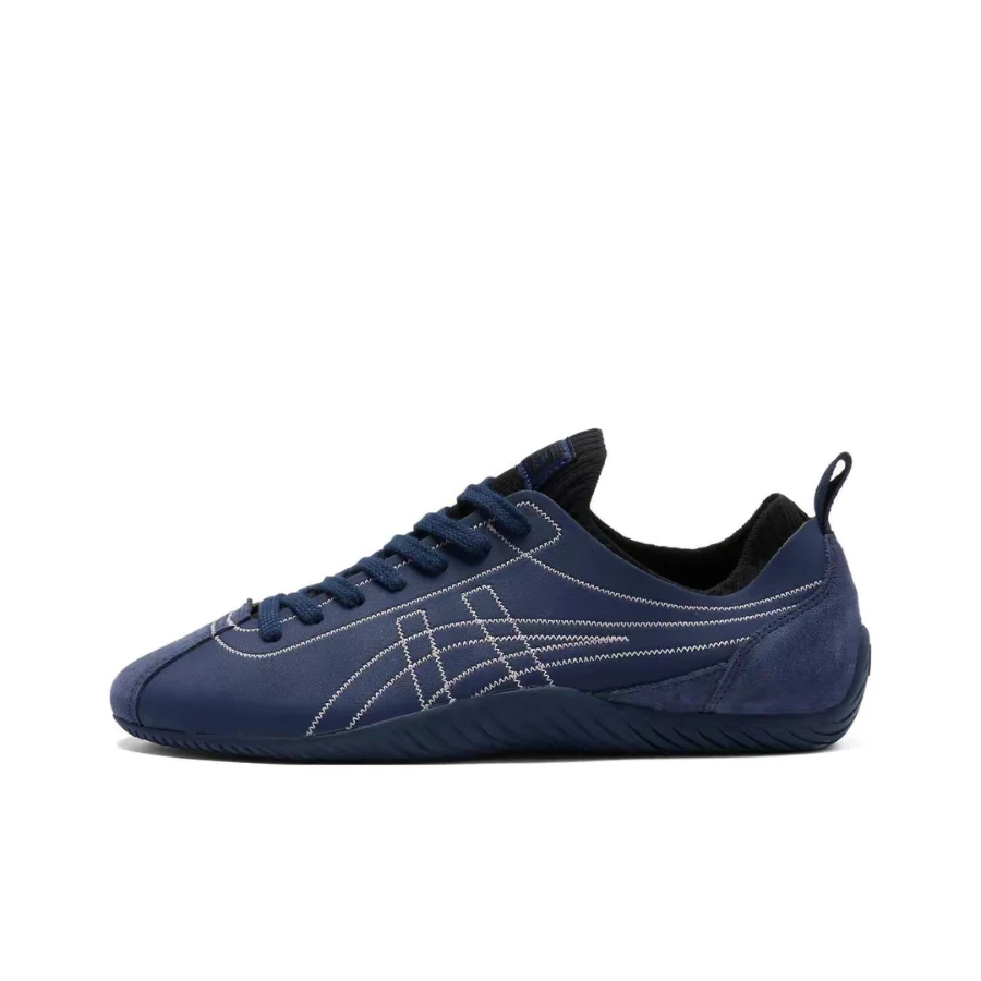 Onitsuka Tiger Sclaw Unisex Navy Blue Low-Top Casual Shoes Minimalist Retro Lightweight Comfortable Everyday Style 1183B969-400