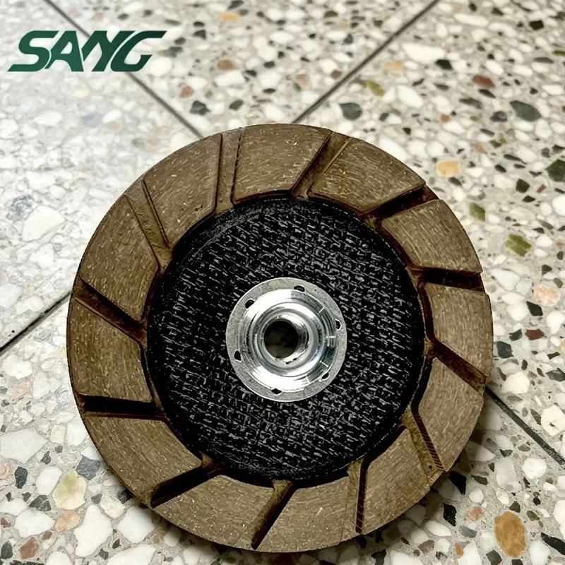 SANG Stone Tools Industrial Grinding Polishing Discs Turbine Ceramic Grinding Discs Cup Wheels Floor Grinding Discs for Angle