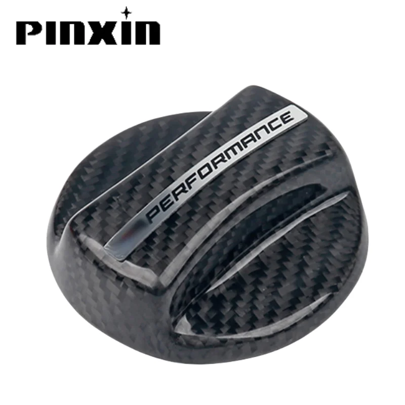 PinXin Carbon Fiber Tank Cover Fuel Tank Air Cap Trim For BMW G80 G06 G07 G42 G14 G15 G16 F82 F20 F21 F83 M2 M3 M4 M5 M8 F95 F96