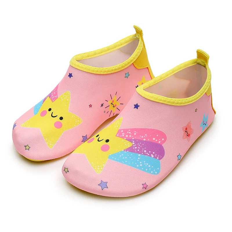 Kids Quick Dry Swim Shoes Unicorn Kids Slipper Pantufa Infantil Water Shoes Footwear Barefoot Aqua Socks For Beach Pool Child