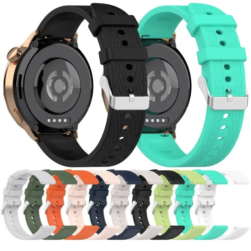 Для OnePlus Watch 3 43 мм/OPPO Watch X2 Mini/MI WatchS4 41 мм официальный силиконовый ремешок сменный ремешок мягкий браслет аксессуары