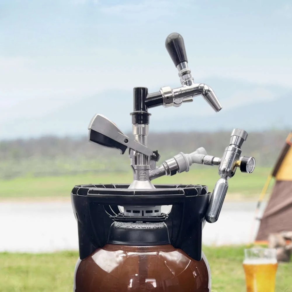 Craft Brewing Outdoor Convenient Barrel Brewer Beer Beer Beer Plate Dispenser Type A KegLand 4