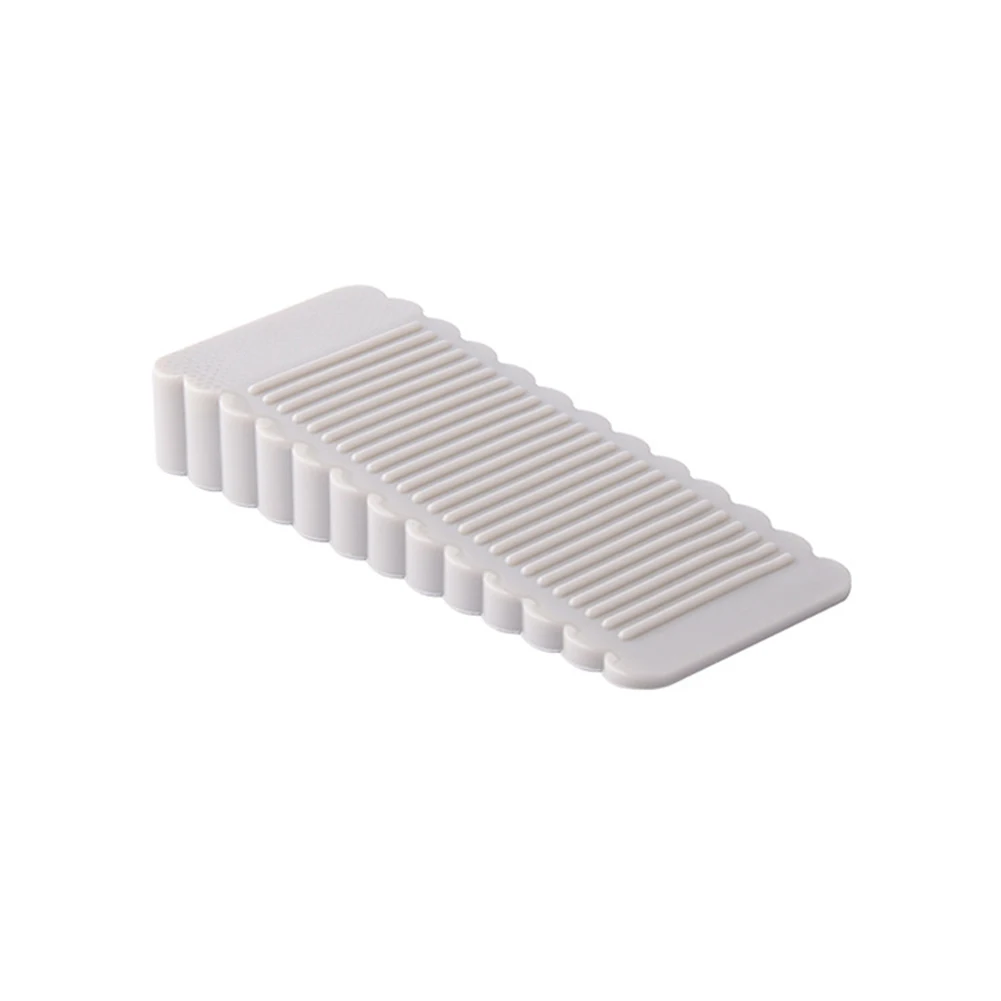 New Silicone Door Stop Block Safety Wedge Doorstops Door Rear Retainer Anti-Collision Stop Door Handle Stopper