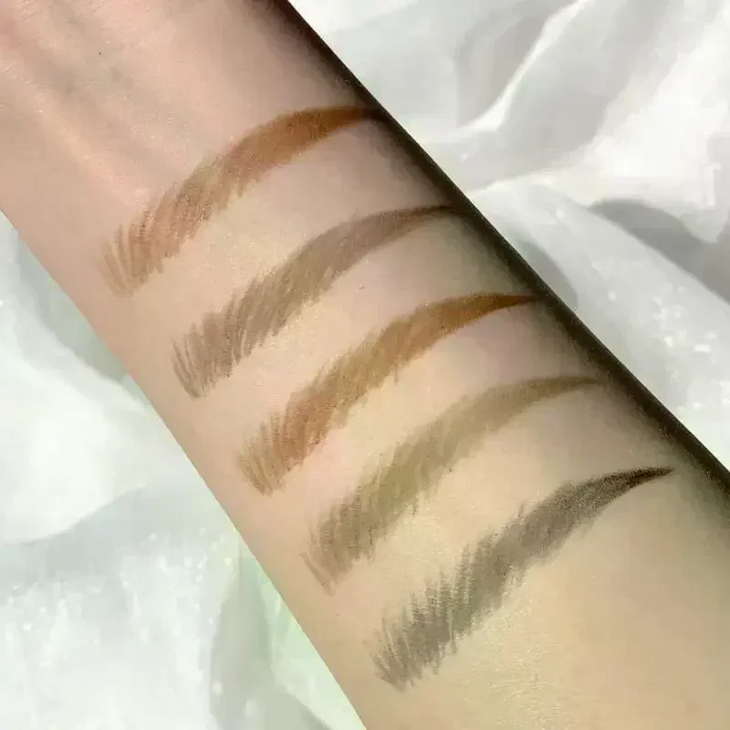 超極細アイブロウペンシルダブルヘッド長期持続ナチュラル防水プロフェッショナルアイブロウペンメイクアップツール