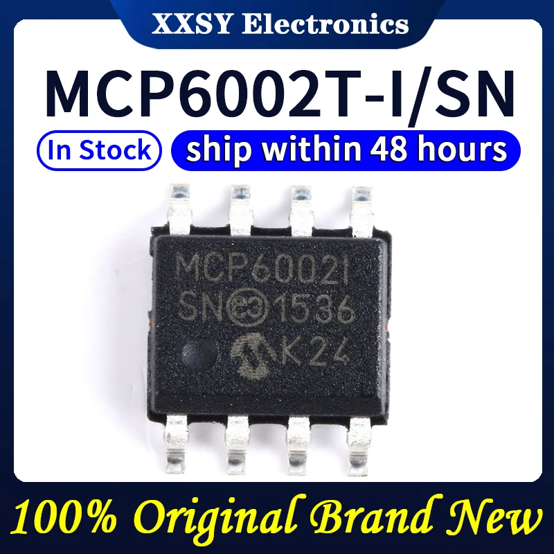 

MCP6002T-I/SN SOP8 MCP6002I High quality 100% Original New