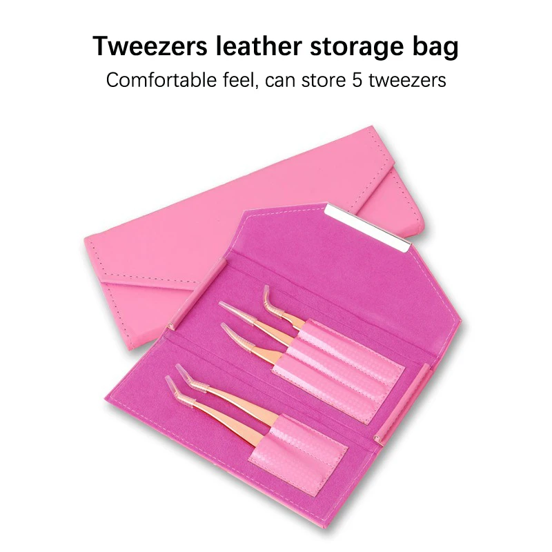 Eyelash Extension Special Tweezers Storage Box Collection Tweezers Holder Eyelashes Tweezer Case Cosmetic Tool Storage Box