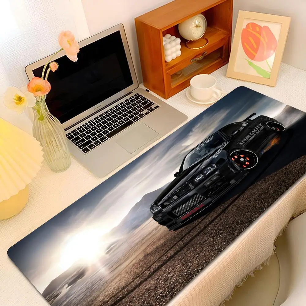 

N-Nissan Skyline GTR Mouse Pad Mousepad XXL 600x300 New MousePads Desk Mats Laptop Anti-slip Gamer Office Soft Mice 600x300mm Pa