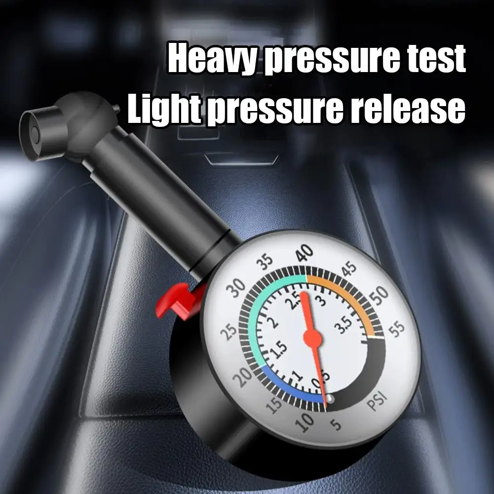

High Precision Car Tire Pressure Gauge Tyre Deflation Pointer Portable Auto Tire Inflation Pressure Gauge Meter Tool