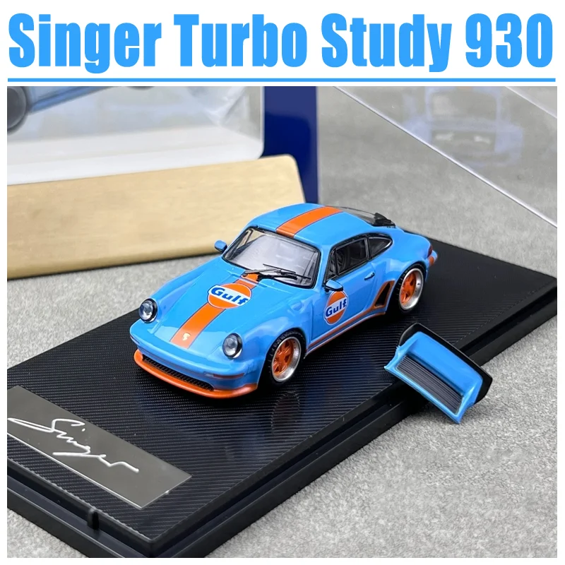 

RM 1/64 Singer Turbo Study 930 Gulf Marlboro Alloy Toy Motor Vehicle Diecast Metal Model Gifts