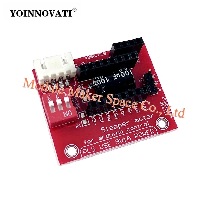 42 Stepper Motor Driver Expansion Board DRV8825 A4988 3D Printer Control Shield Module For Arduino For UNO R3 Ramps1.4 DIY Kit