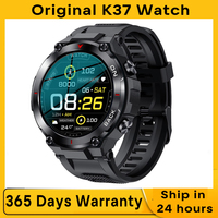 GPS Smart Watch K37 1.32 IPS 480mAh Fitness Tracker 24/7 Heart Rate  IP68 Waterproof Outdoor Sport Smartwatch Men pk K27