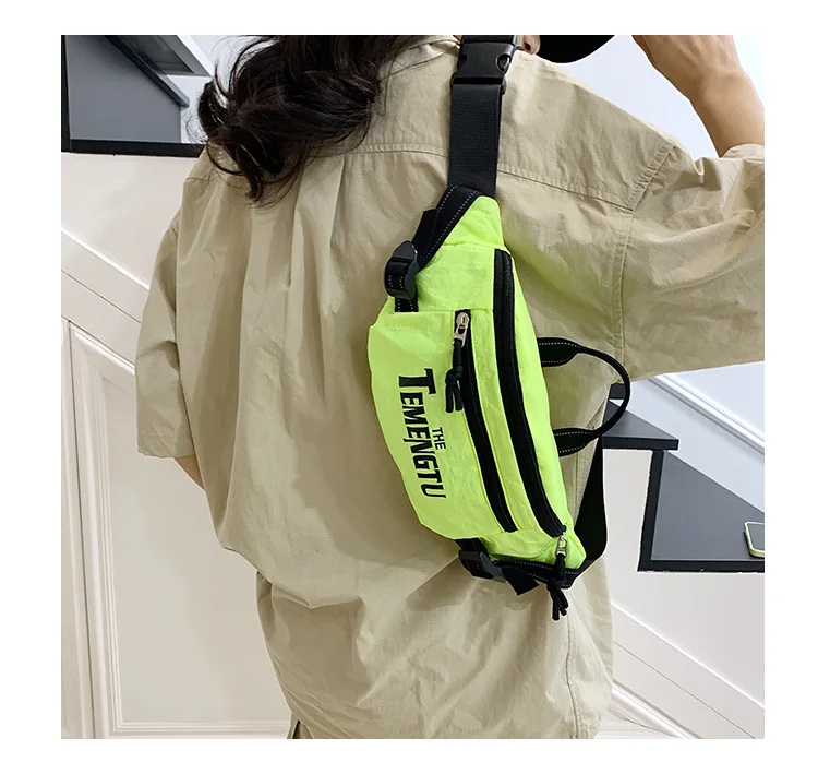 Trendy Cool Multifunction Crossbody Chest Bag Men Outerdoor Street Shoulder Bag Casual Sport Travel Belt Waist Bag For Male