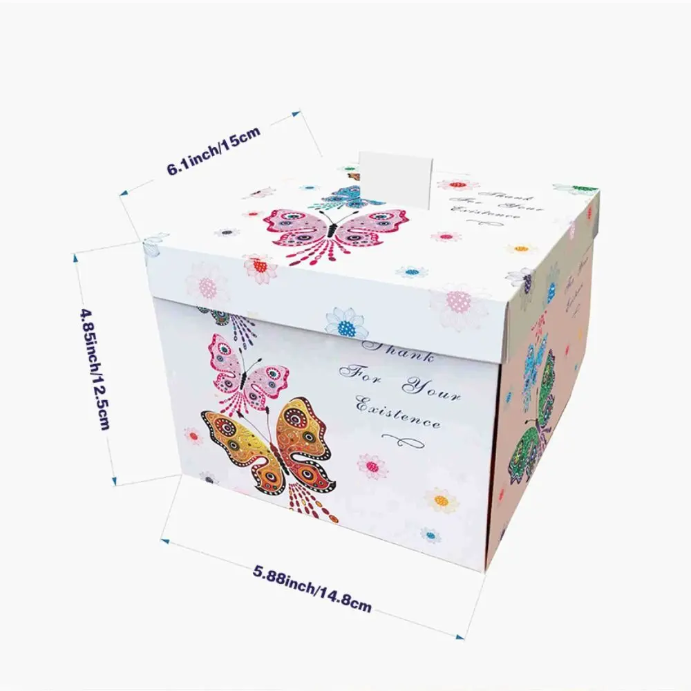 Party Decorations Surprise Flying Butterfly Box Happy Birthday Pop Up Explosion Surprise Gift Box Anniversary