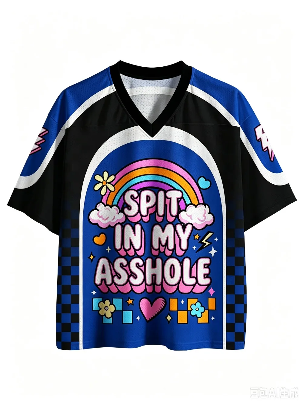 Sommermode, neues Design, Cartoon-Baby-Wal-Muster, 3D-Druck, V-Ausschnitt, Sport-T-Shirt für Damen und Herren, Streetwear, Y2K, Familienbekleidung. – Detail 6