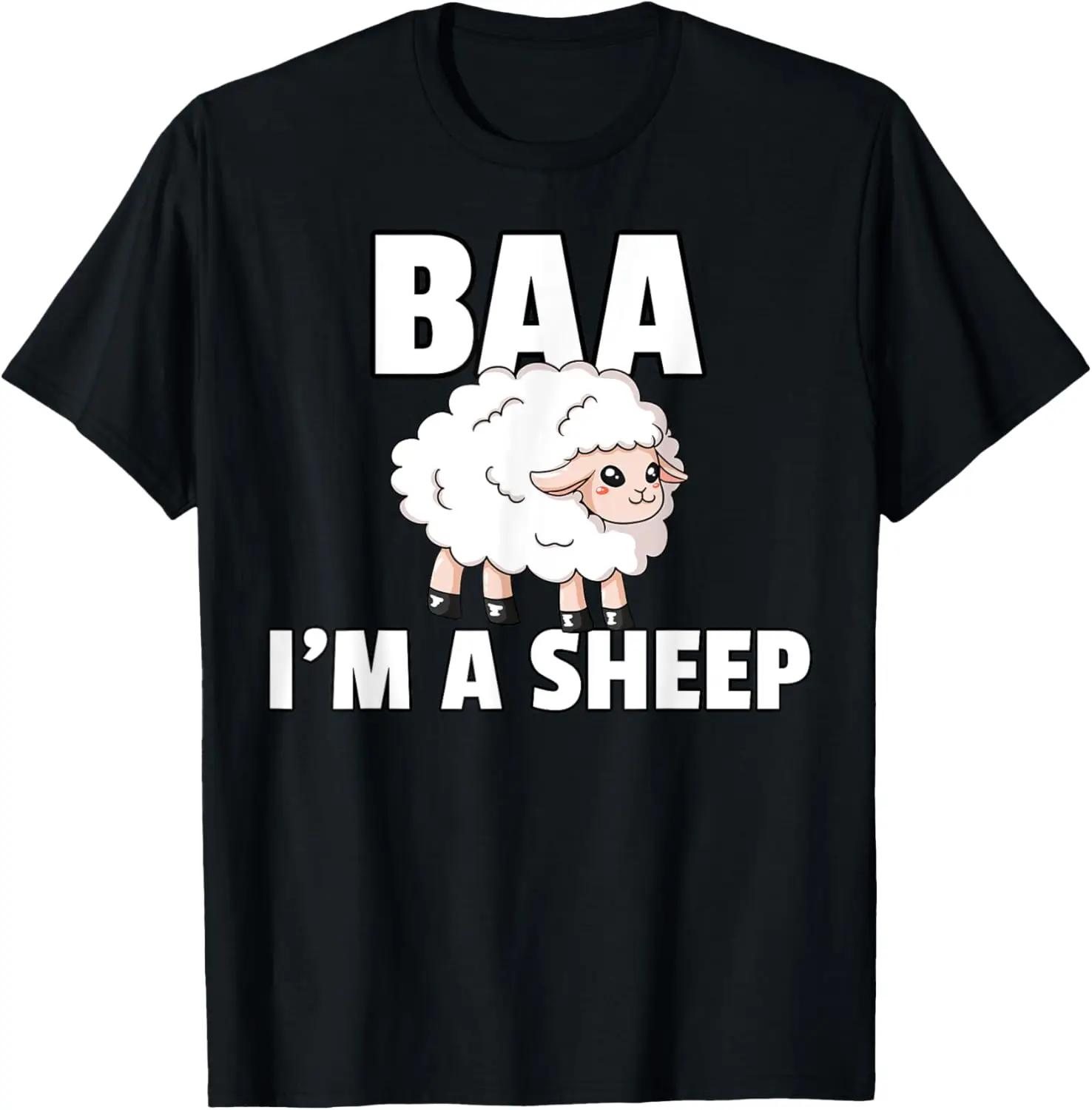 Soy un disfraz de oveja para una camiseta de granjero de cordero