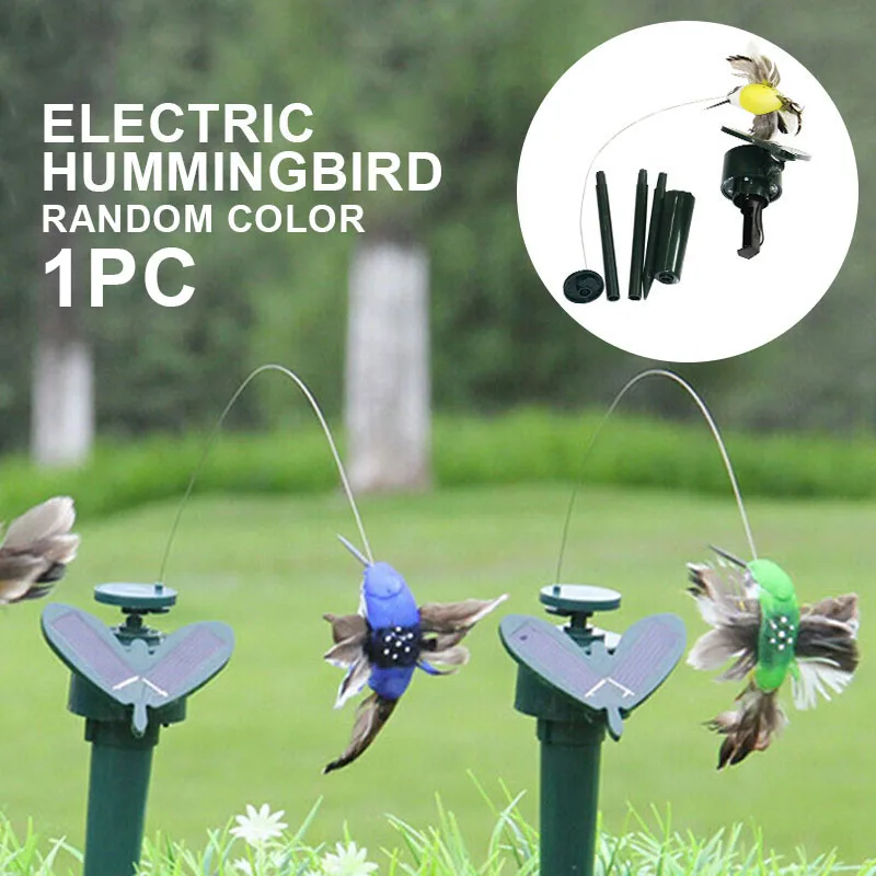 

New Solar Powered Dancing Flying Simulation Bird Electric Hummingbird Vibration