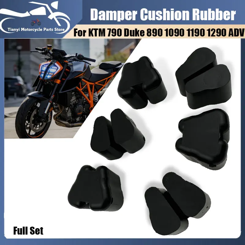 Motorrad Hinterradnabe Puffer Gummi Für KTM 790 Duke 890 1090 1190 1290 ADV Dämpfer Puffer Kissen Ersatz 54610459000
