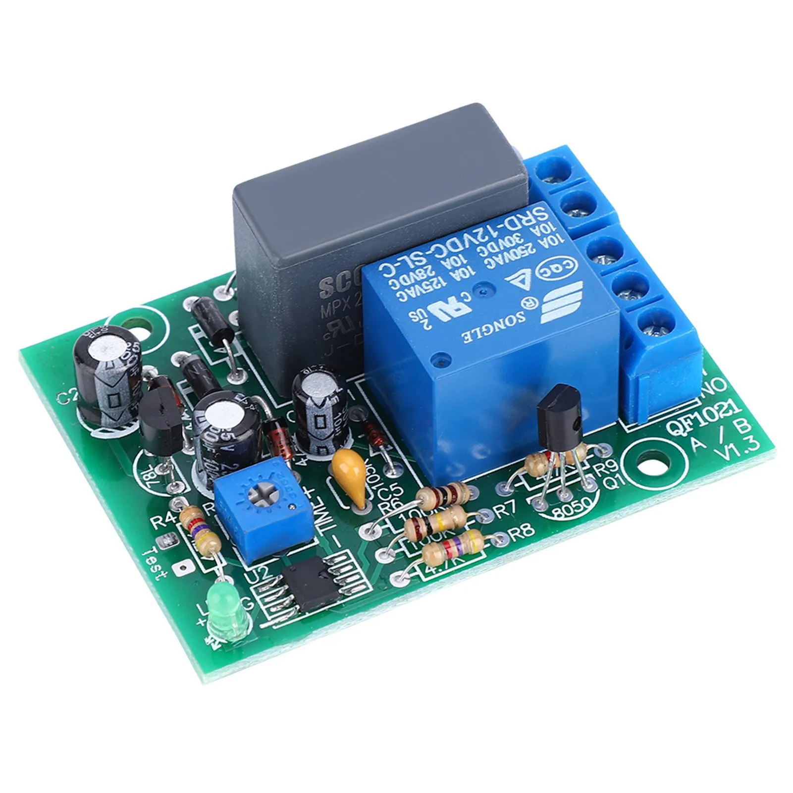 220VAC Timer Delay Switch Module Adjustable Timing Turn Off Board (0~10Min.)