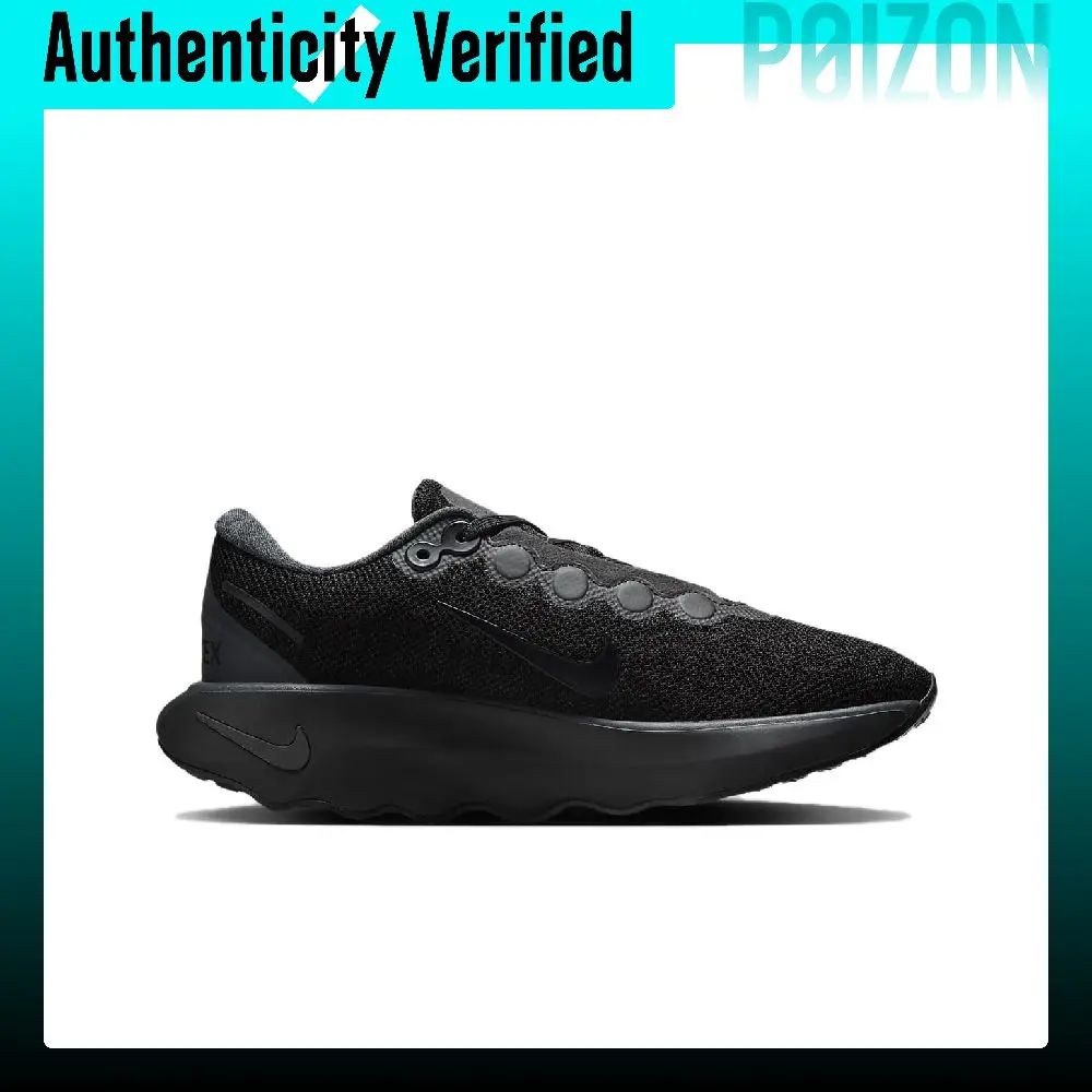 Nike Motiva, Zapatos Casuales de Mujer, Antideslizantes, Impermeables, de Caña Baja, Color Negro y Gris, HM0355-001