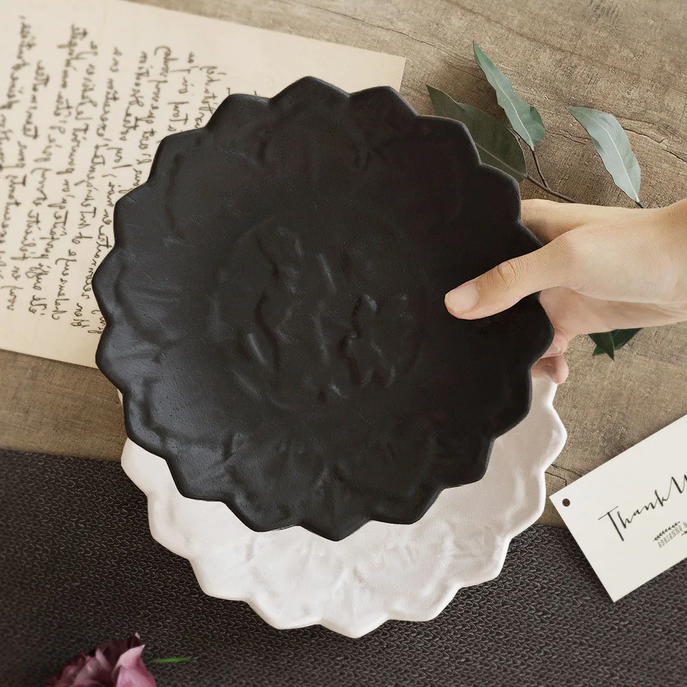 Lotus Storage Tray Silicone Mold for DIY Jewelry Display Fruit Plate Craft Making Plaster Resin Mold