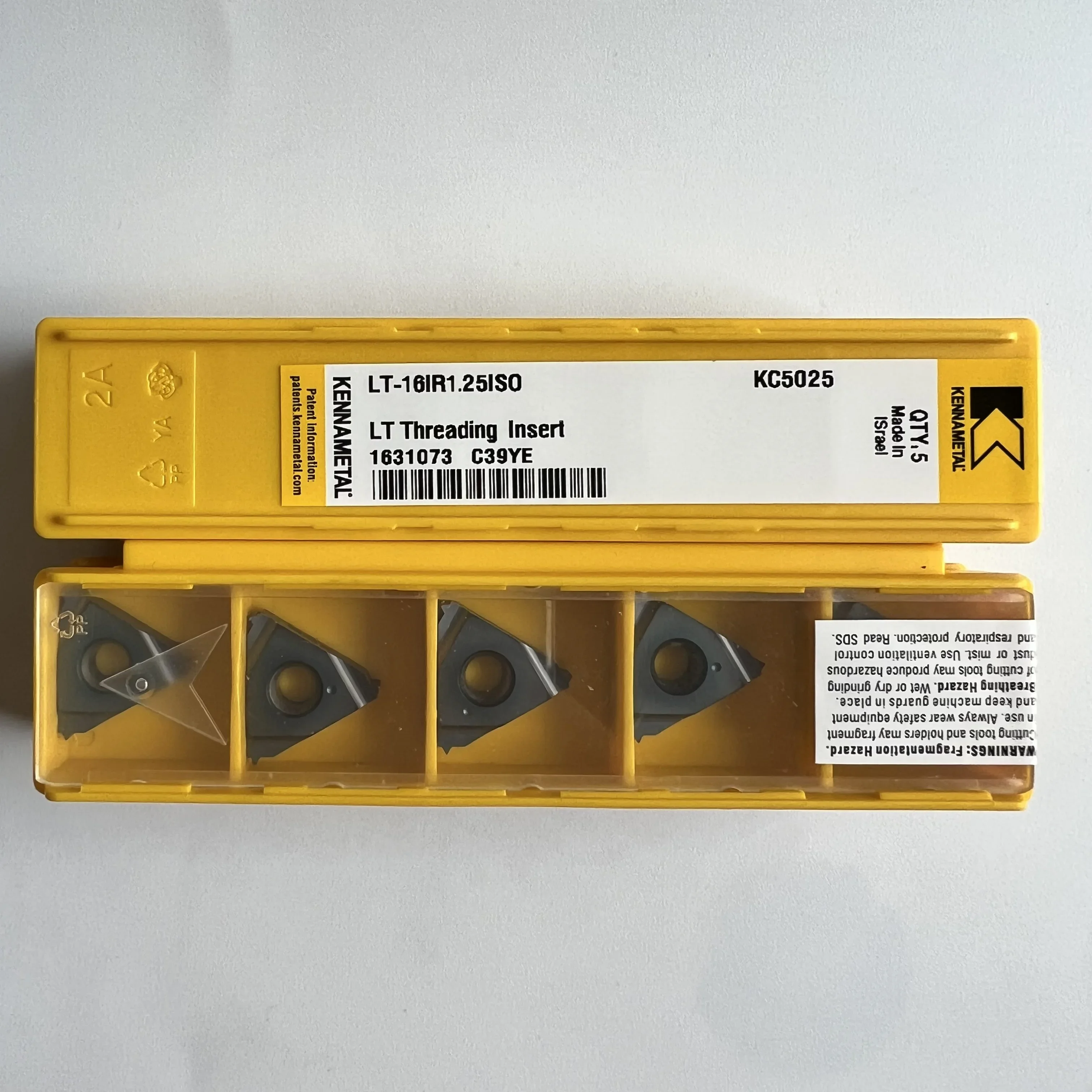 

LT-16IR1.25ISO KC5025 Alloy blade {5 Pieces}