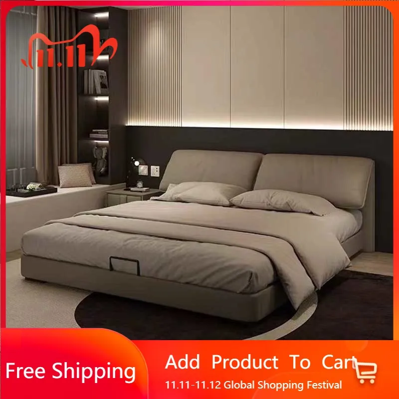 

Высококачественное европейское двуспальное изголовье, гламурный полноразмерный каркас двуспальной кровати, роскошная платформа, деревянная коробка Cama, Casal, скандинавская мебель