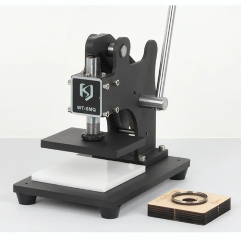 Instrukcja obsługi maszyny do wycinania skóry WT-SMQ, maszyna do wycinania skóry, maszyna do tłoczenia skóry, ręczne narzędzie do wycinania.