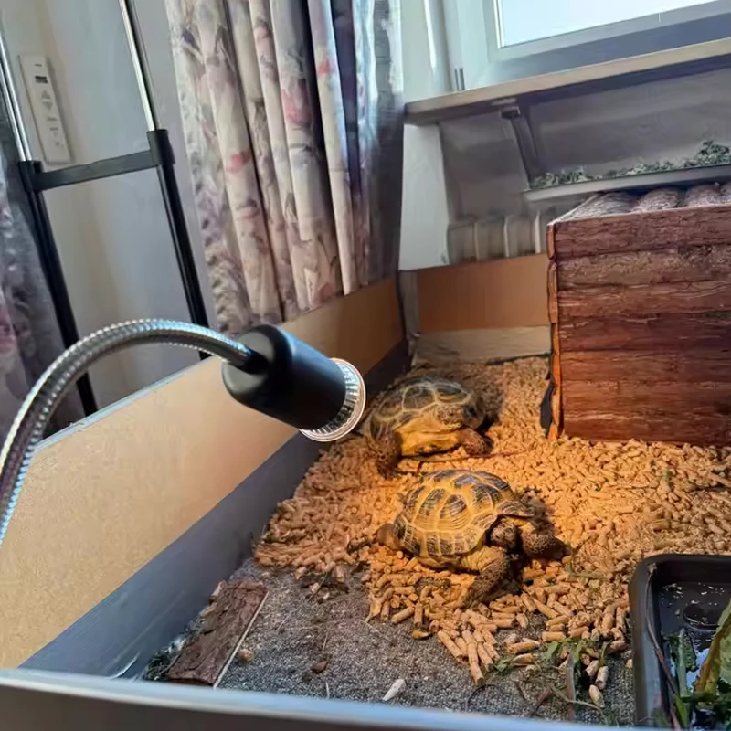 Reptilien-Wärmelampe UVA UVB Licht Drehbare Wärmelampe Simuliertes Sonnenlicht für Schildkröten und Eidechsen Dimmbare Heizlampe ﻿ – Detail 6